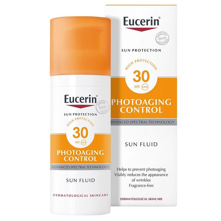 Eucerin Photoaging Control Sun Fluid Anti-Age SPF30 50ml - LookincredibleEucerin4005800147319