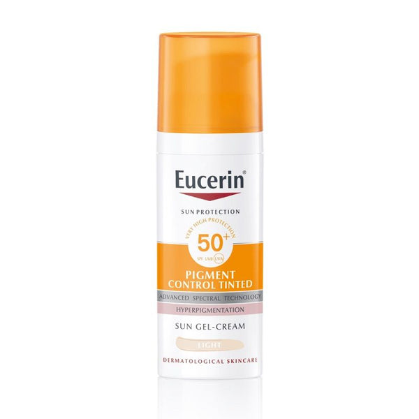 Eucerin Pigment Control Tinted Light Sun Gel Cream SPF50 50ml - LookincredibleEucerin4005900908421