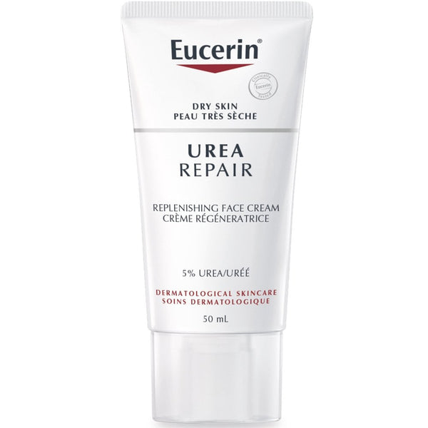 Eucerin Urea Repair 5% Urea Replenishing Face Cream 50ml - LookincredibleEucerin4005800036149