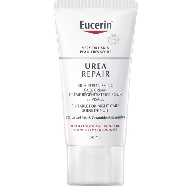 Eucerin Urea Repair 5% Urea Rich Replenishing Face Cream 50ml - LookincredibleEucerin4005800036224