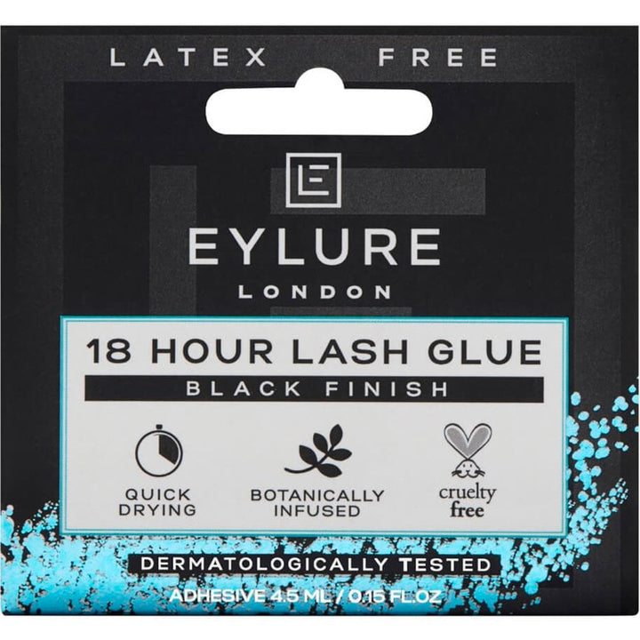 Eylure 18h Lash Glue Black 4.5ml - LookincredibleEylure5011522155081