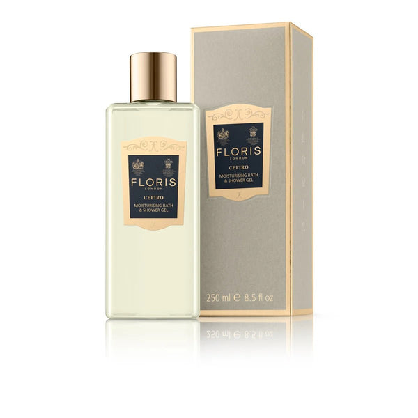 Floris Cefiro Moisturising Bath & Shower Gel 250ml - LookincredibleFloris886266092108