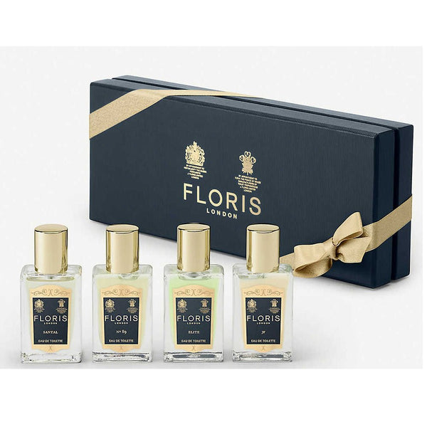 Floris Gift Set EDT 4 x 14ml Santal/No.89/Elite/JF - LookincredibleFloris886266007973