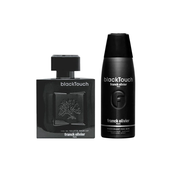 Franck Olivier Black Touch 100ml EDT + 250ml Deodorant Coffret set - LookincredibleFranck Olivier3516642218903