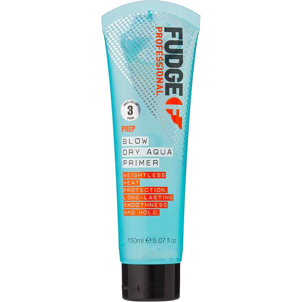 Fudge Blow Dry Aqua Hair Primer 150ml - Lookincrediblefudge5060420337846