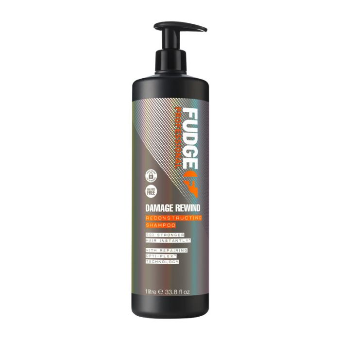 Fudge Damage Rewind Reconstructing Shampoo 1000ml - Lookincrediblefudge5060420335606