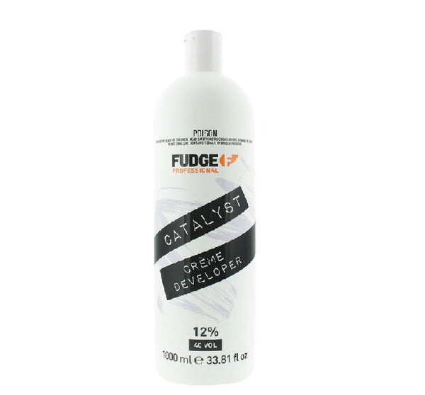 Fudge Professional Catalyst 40 volume 12% Cream Developer 1000ml - Lookincrediblefudge667451900473