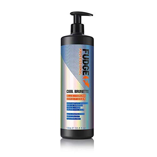 Fudge Professional Cool Brunette Blue Toning Conditioner 1000ml - Lookincrediblefudge5060420335705