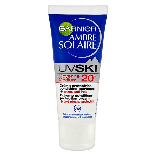 Garnier Ambre Solaire UVSKI UV Ski Cream SPF20 30ml for Extreme Conditions - LookincredibleGarnier3600540647191