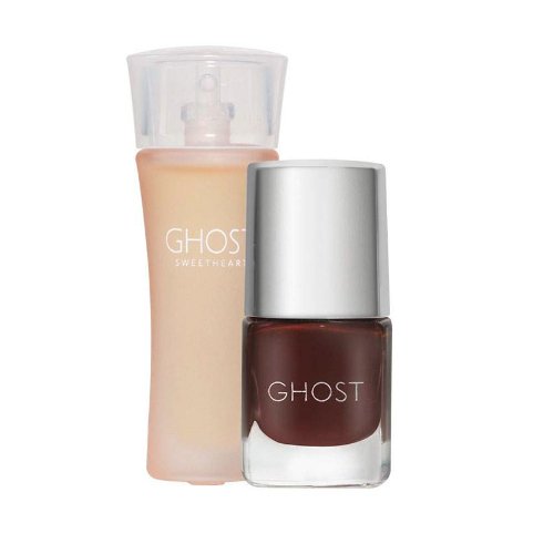 Ghost Sweetheart Miniature Gift Set 5ml EDT + 5ml Deep Plum Nail Polish - LookincredibleGhost5050456999699