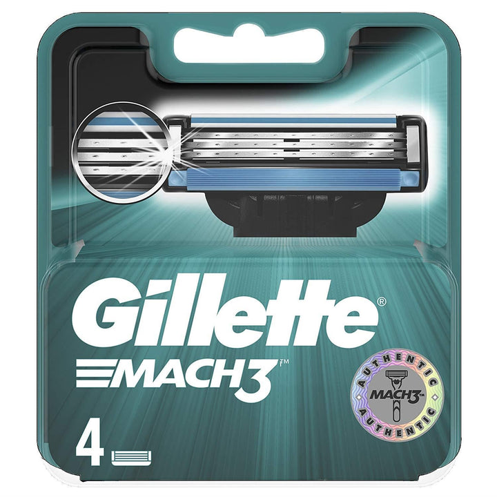 Gillette Mach3 Turbo Razor Blades - LookincredibleGillette7702018263813