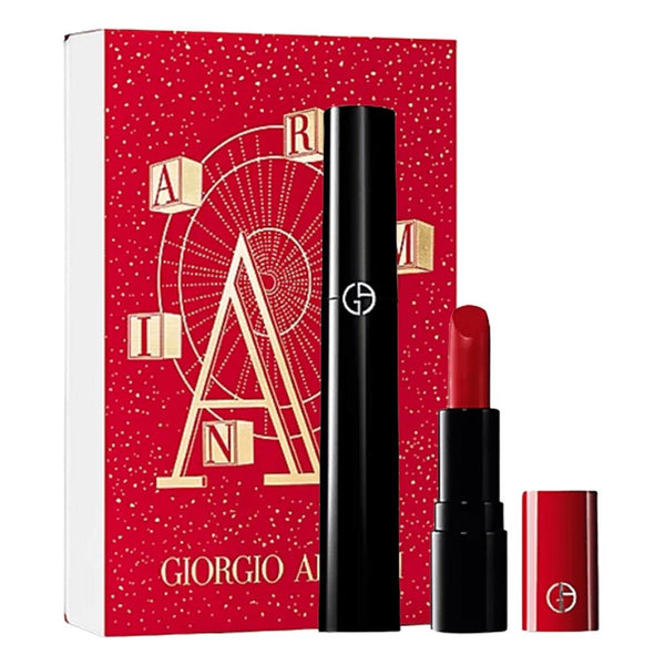 Giorgio Armani Eyes To Kill Mascara + Lip Power Mini Shade 400 - LookincredibleGiorgio Armani3614273888516