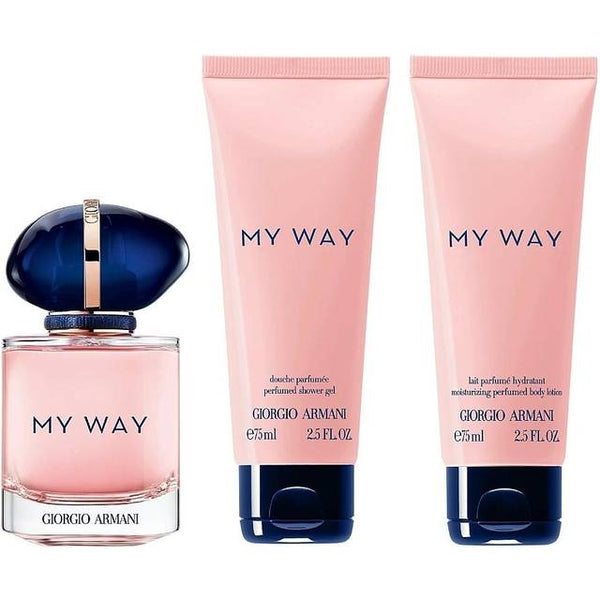 Giorgio Armani My Way Gift Set EDP 50ml + Shower Gel 50ml + Body Lotion 50ml - LookincredibleGiorgio Armani3614274109771