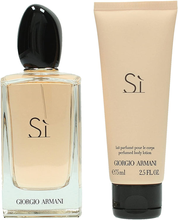 Giorgio Armani Si Gift Set 30ml EDP + 75ml Perfumed Body Lotion - LookincredibleGiorgio Armani3614272757677