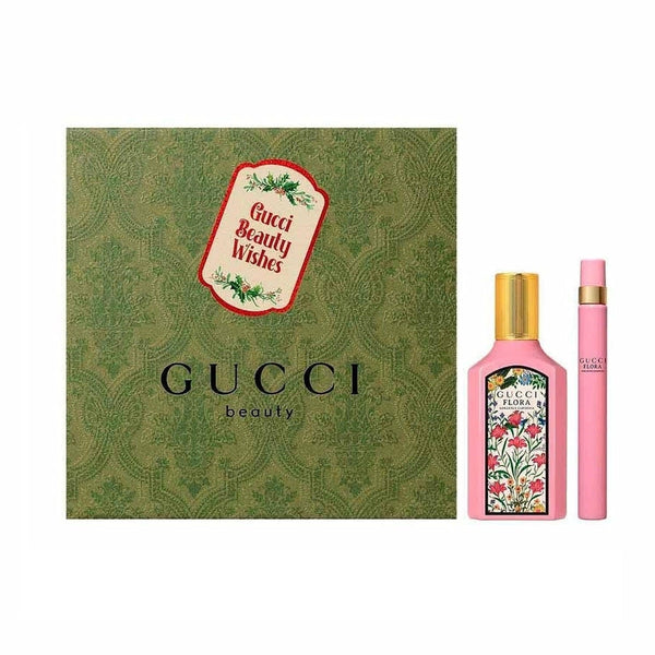 Gucci Flora Gorgeous Gardenia 50ml EDP + 10ml EDP - LookincredibleGucci3616304956928