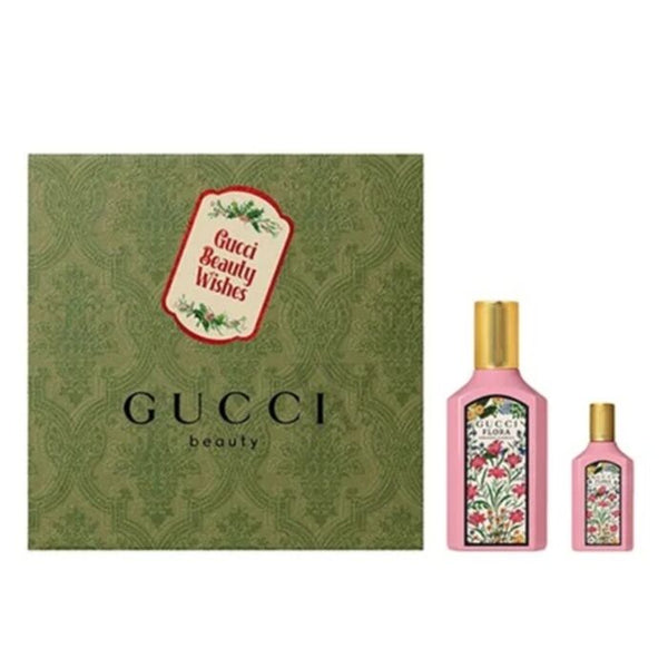 Gucci Flora Gorgeous Gardenia Eau de Parfum Gift Set 50ml EDP + 5ml EDP - LookincredibleGucci3616303459550