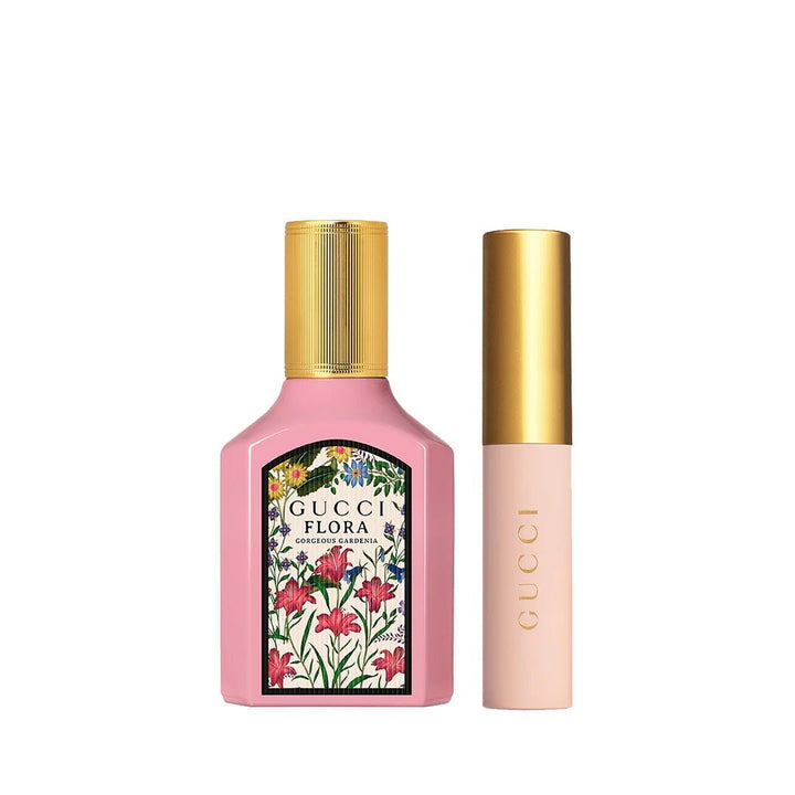 Gucci Flora Gorgeous Gardenia Gift Set 30ml EDP + Mini Mascara 3ml - LookincredibleGucci3616304679131