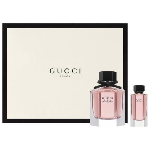 Gucci Flora Gorgeous Gardenia Gift Set: 50ml EDT + 5ml EDT - LookincredibleGucci3616301081722