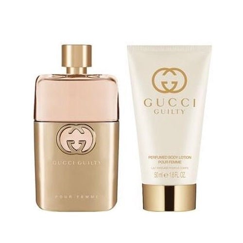 Gucci Guilty Pour Femme Gift Set 50ml EDP + 50ml Body Lotion - LookincredibleGucci3616303784782