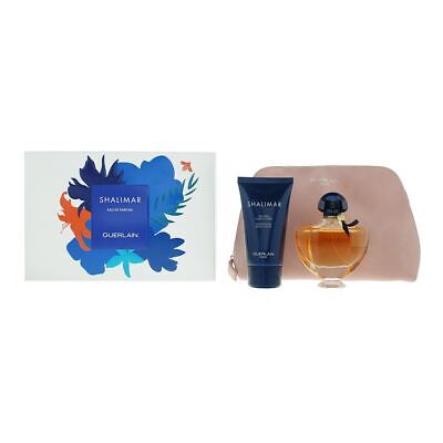 Guerlain Shalimar Gift Set EDP 50ml + Body Lotion 75ml + Pouch - LookincredibleGuerlain3346470137141