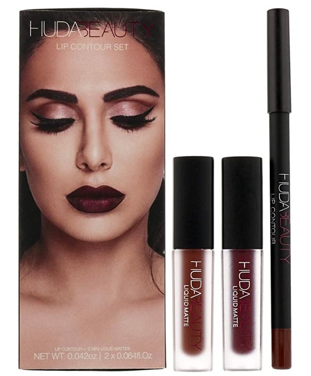 Huda Beauty Lip Contour Vixen & Famous Cosmetic Set Gift Set - LookincredibleHuda Beauty6291106030914