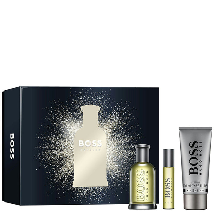 Hugo Boss Boss Bottled 100ml EDT Spray + 100ml Shower Gel + 10ml EDT - LookincredibleHugo Boss3616304197833