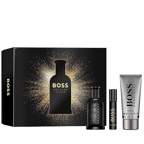 Hugo Boss Boss Bottled Gift Set 100ml EDP Spray + 100ml Shower Gel + 10ml EDP Travel-Size - LookincredibleHugo Boss3616304197888