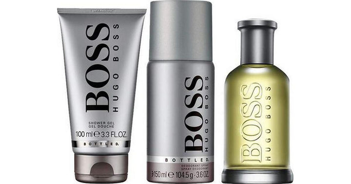 Hugo Boss BOSS Bottled Gift Set 100ml EDT + 100ml Shower Gel + 150ml Deodorant Spray - LookincredibleHugo Boss3616301398646