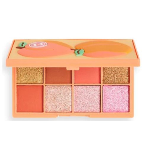 I Heart Revolution Mini Tasty Peach Eyeshadow Palette - LookincredibleI Heart Revolution