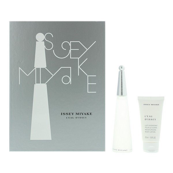 Issey Miyake L'eau D'issey Gift Set 50ml EDT+ 50ml Body Lotion - LookincredibleIssey Miyake3423222092764