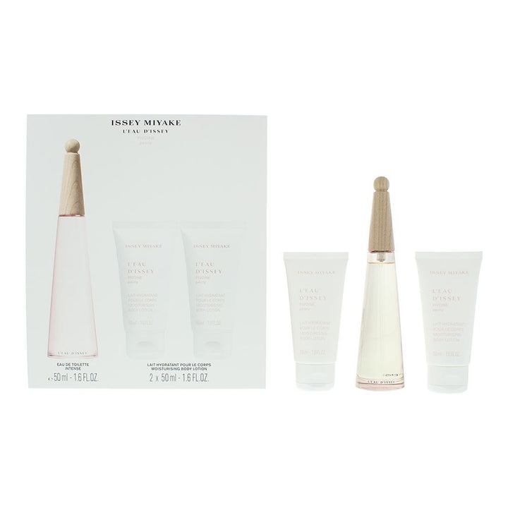 Issey Miyake L'eau D'issey Pivoine Gift Set EDT 50ml + Body Lotion 50ml + Shower Cream 50ml - LookincredibleIssey Miyake3423222092870