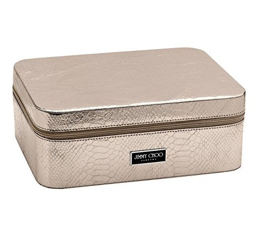 Jimmy Choo Bronze Snakeskin Cosmetic/ Case/ Vanity Bag - LookincredibleJimmy Choo3386460061575