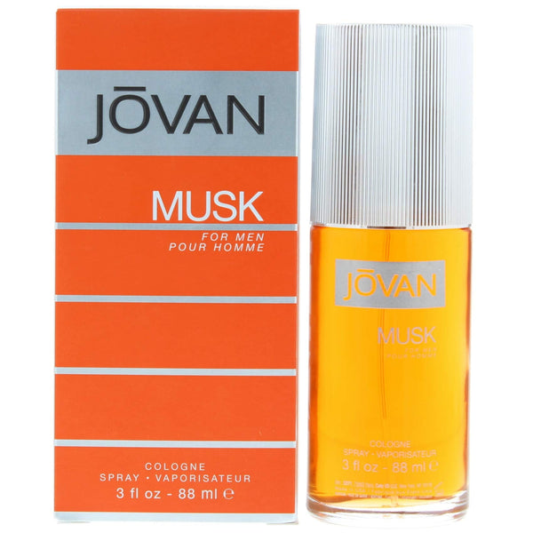 Jovan Musk For Men Eau de Cologne Spray 88ml - LookincredibleJovan35017009029