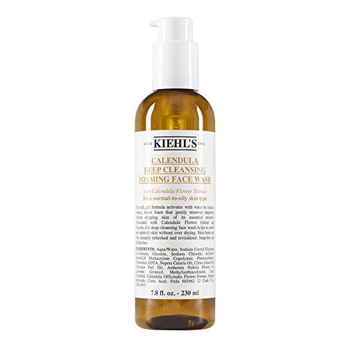 Kiehl's Calendula Deep Cleansing Foaming Face Wash 230ml - LookincredibleKiehl's3605970630881