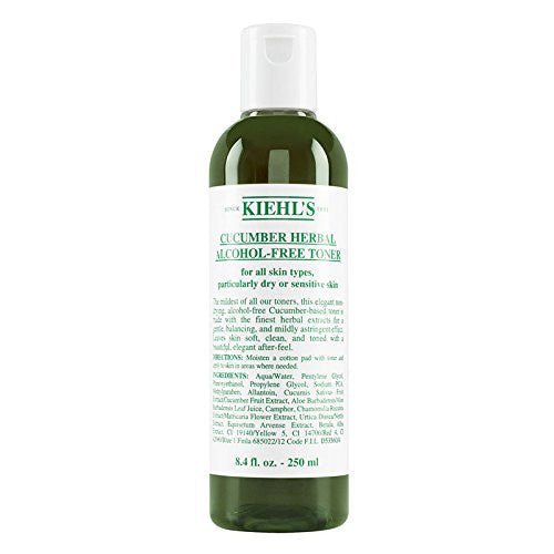 Kiehl's Cucumber Herbal Alcohol-Free Toner 250ml - LookincredibleKiehl's3700194711696