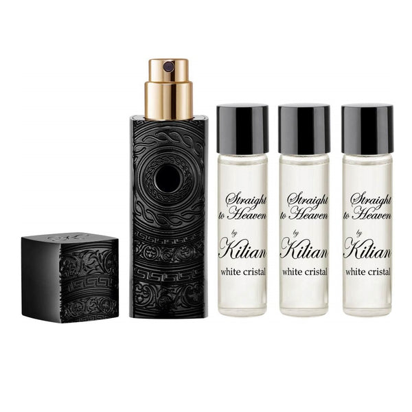 Kilian Straight to Heaven White Crystal Eau De Parfum Travel Set - LookincredibleKilian3700550220459