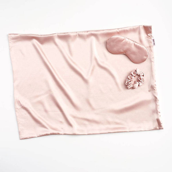 Kitsch Satin Sleep Set - Blush - LookincredibleKitsch812696023870