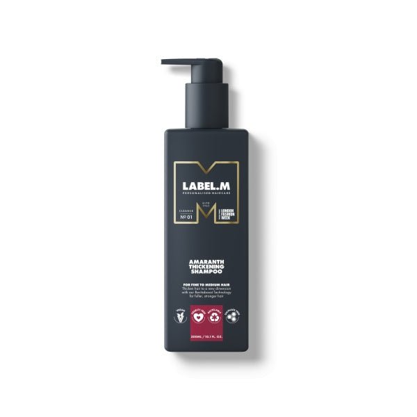 Label M Amaranth Thickening Shampoo 300ml - LookincredibleLabel.m5056043216828