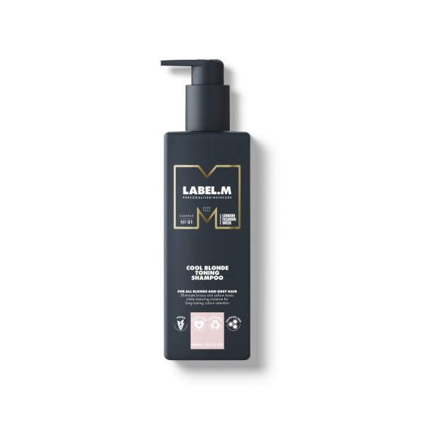 Label M Cool Blonde Toning Shampoo 300ml - LookincredibleLabel.m5056043216743