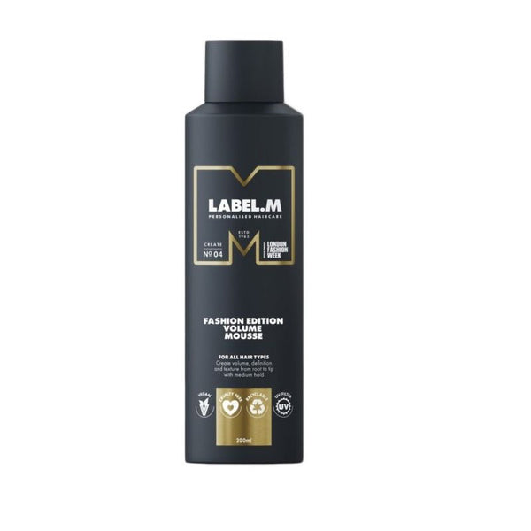 Label M Fashion Edition Volume Mousse 200ml - LookincredibleLabel.m5056043217160