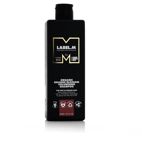 Label M Organic Orange Blossom Volumising Shampoo 300ml - LookincredibleLabel.m5056043216811