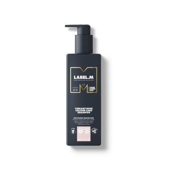 Label M Vibrant Rose Colour Care Shampoo 300ml - LookincredibleLabel.m5056043216750