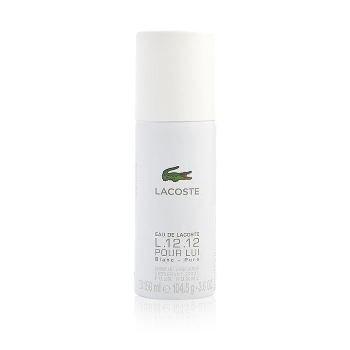 Lacoste Eau De Lacoste L.12.12 Blanc Pure Deodorant Spray 150ml - LookincredibleLacoste8005610668987