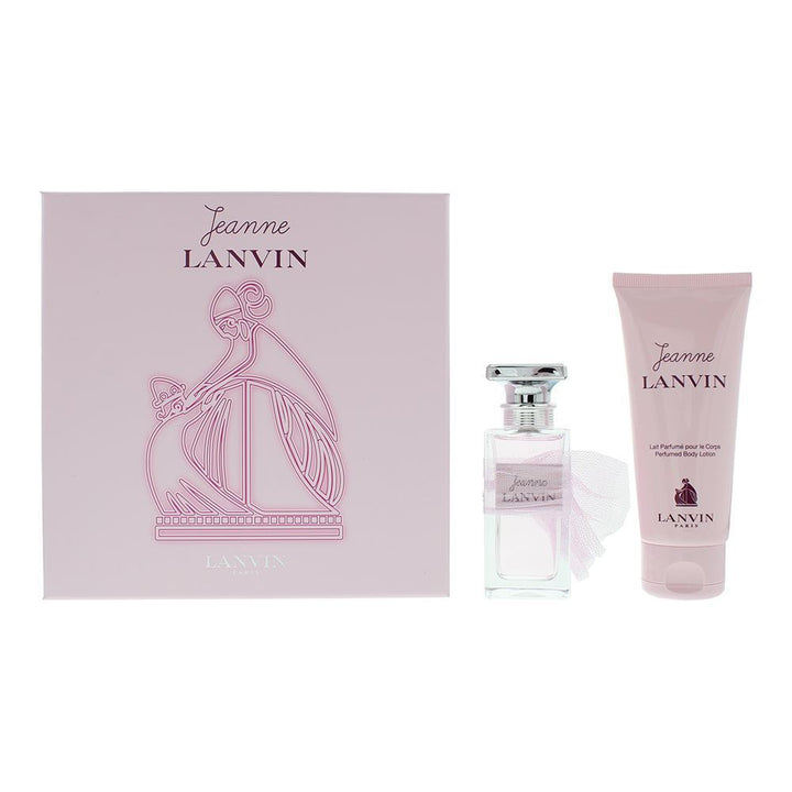 Lanvin Jeanne Gift Set EDP 50ml + Body Lotion 100ml - LookincredibleLanvin3386460114202