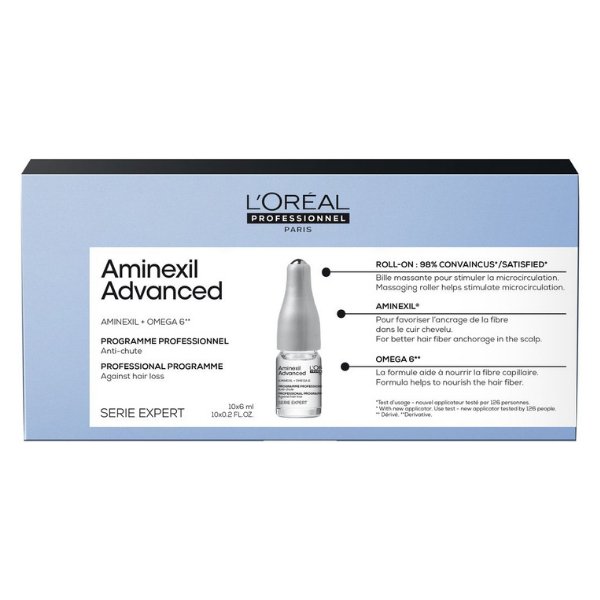 L'Oreal Professionnel Serie Expert Aminexil Advanced 10 x 6ml - LookincredibleL'Oreal3474636974344