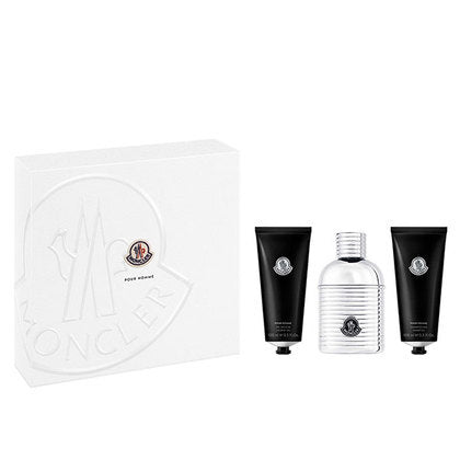 Moncler Pour Homme Gift Set 100ml EDP + 100ml Shower Gel + 100ml Shampoo - LookincredibleMoncler3386460135757