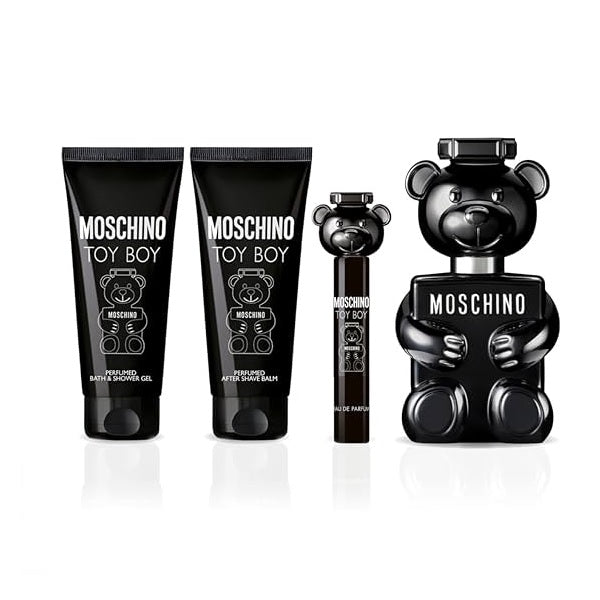 Moschino Toy Boy Gift Set EDP 100ml + EDP 10ml + Shower Gel 100ml+ After Shave Balm 100ml - LookincredibleMoschino8011003885718