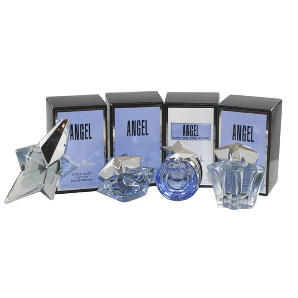 Mugler Angel Flat Star 4 Piece Miniature Gift Set - LookincredibleMugler3439600283310