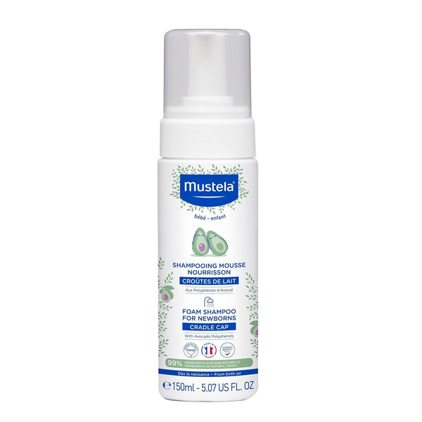 Mustela Foam Shampoo For Newborns 150ml - LookincredibleMustela3504105034382