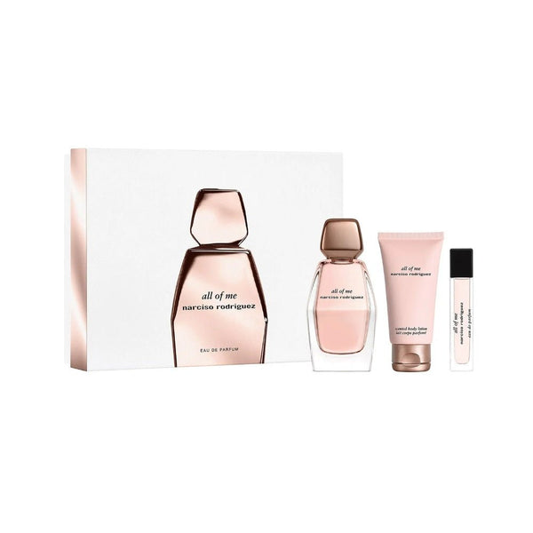 Narciso Rodriguez All Of Me Gift Set 90ml EDP + 50ml Body Lotion + 10ml EDP - LookincredibleNarciso Rodriguez3423222108397